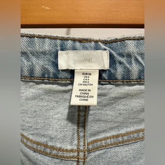 H&M High Rise Wide Leg Jeans - Picture 16 of 16